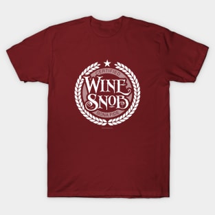 Wine Snob - funny wine drinking T-Shirt